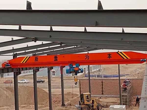 Electric single beam bridge crane